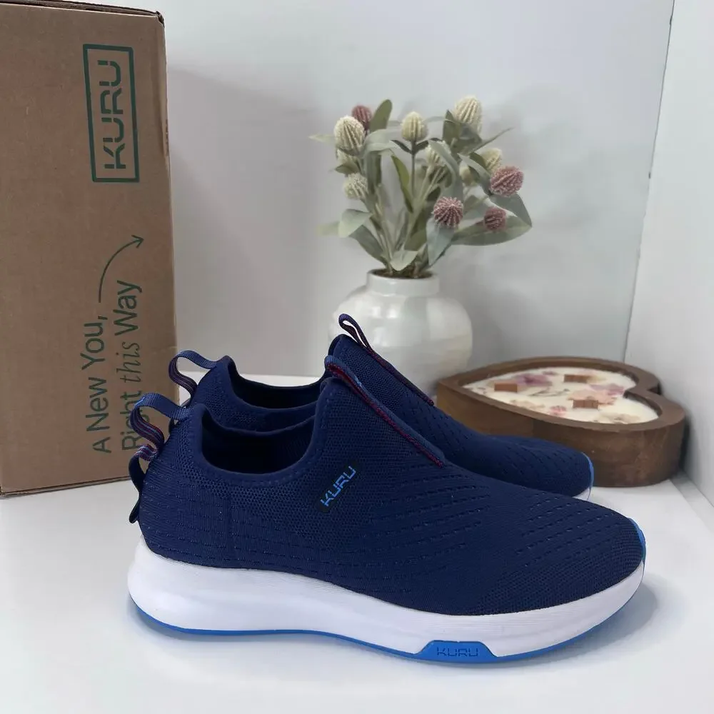 Kuru Atom Slip-on Comfort Sock-Like Sneaker Women 9.5M TriedOn Plantar Fasciitis
